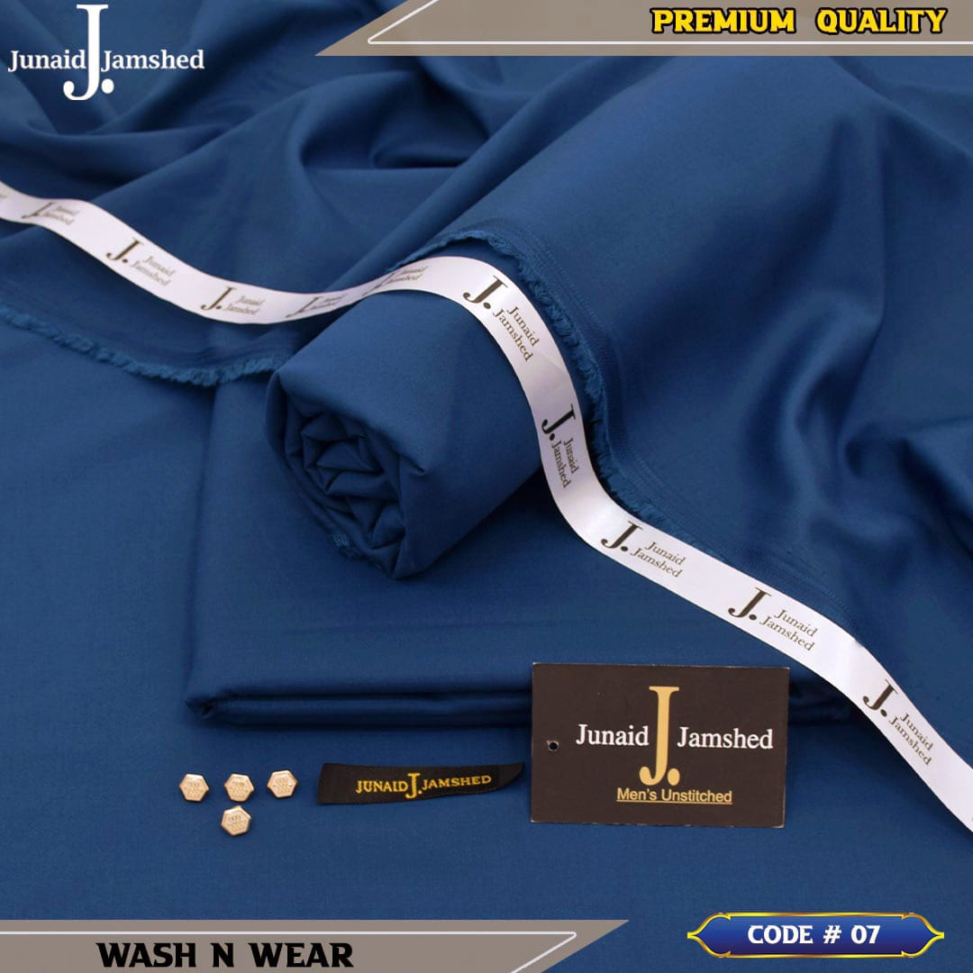 J. Junaid Jamshed Demin Blue