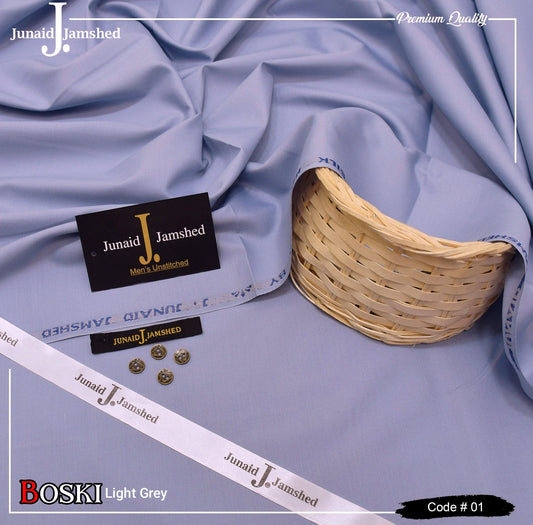 J. Junaid Jamshed Light Grey